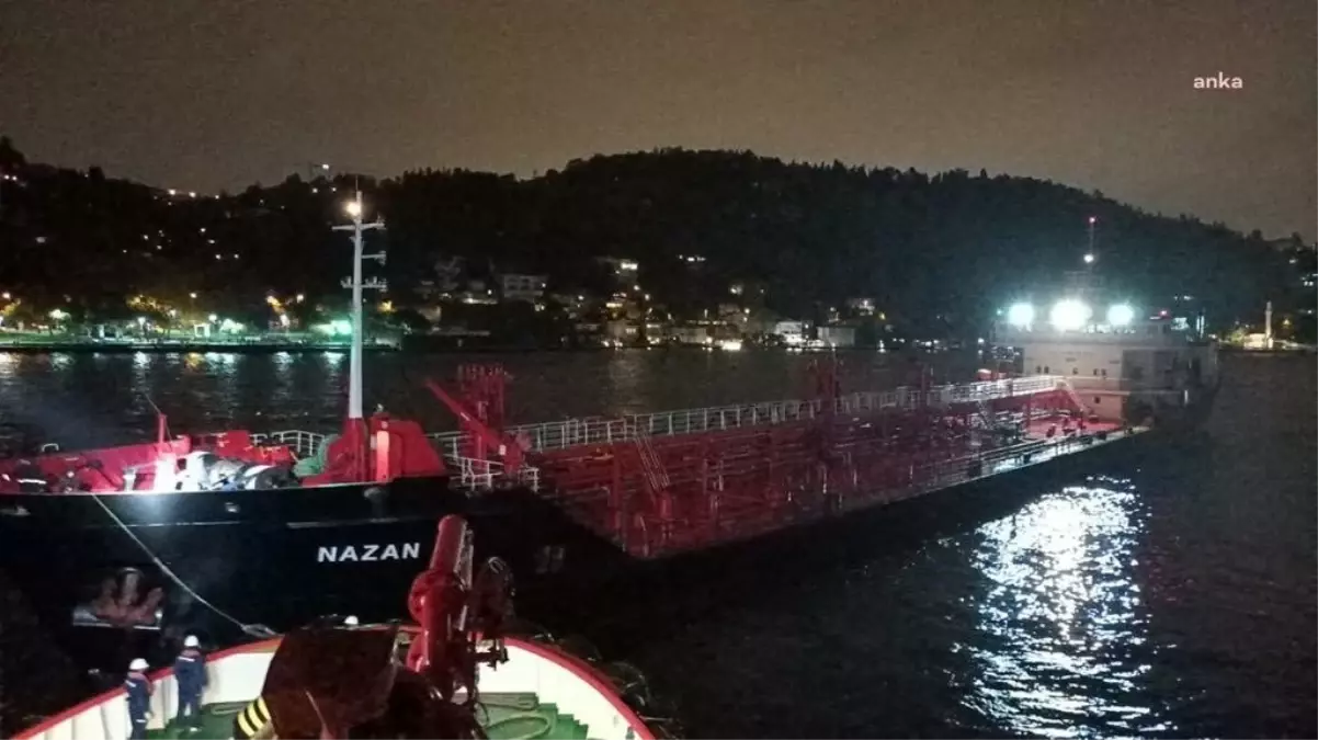 İstanbul Boğazı’nda tanker arızası